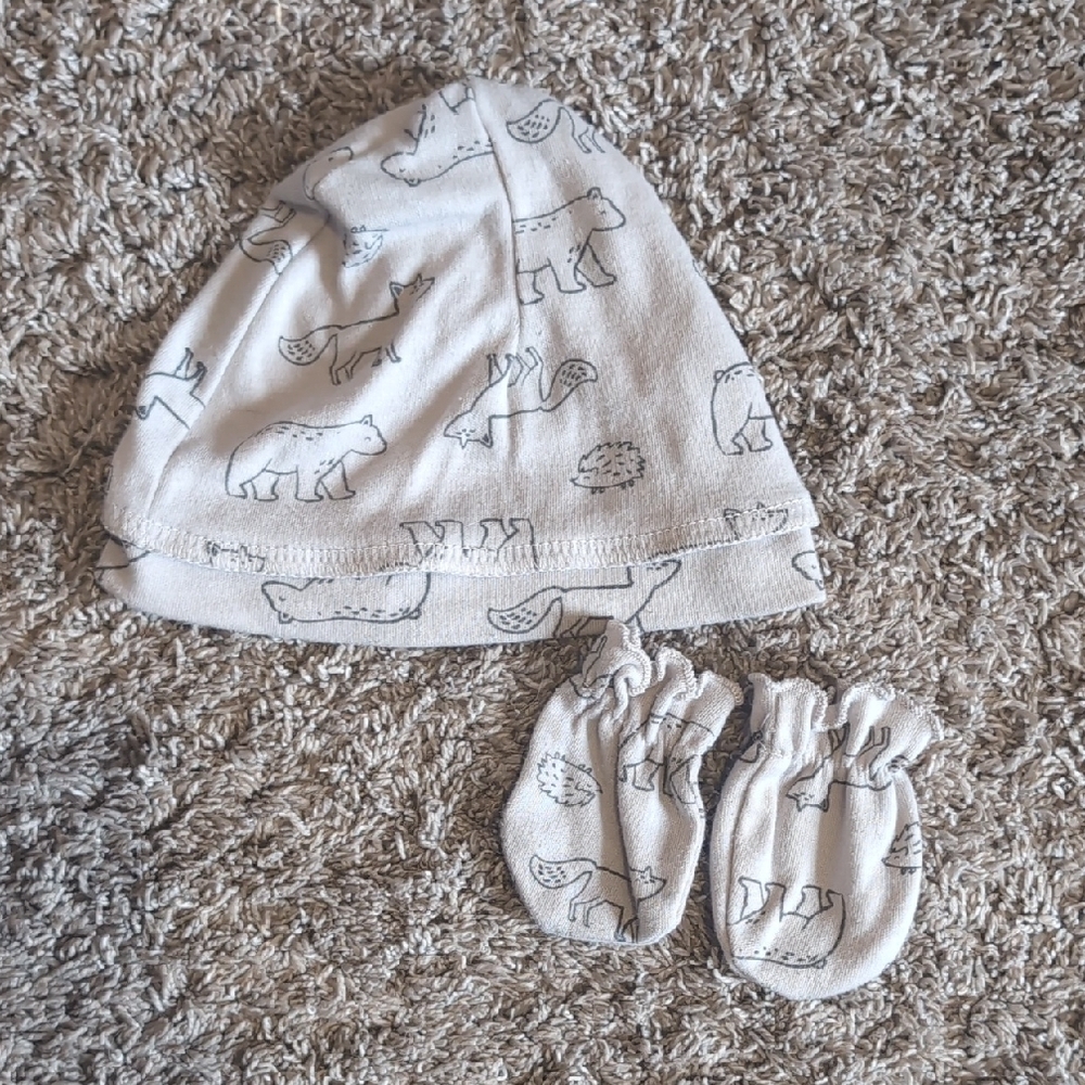 Hudson Baby Cream Hat for Infants